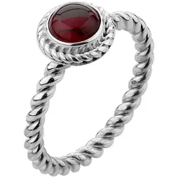 Nenalina Granat Edelstein Geburtsstein Januar 925 Silber 58 Damen 