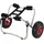 [in.tec] Kajakwagen Drau 72 x 31 x 44 cm Aluminium Silberfarben