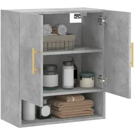 vidaXL Wandschrank Hängeschrank 60 x 31 x 70 cm Grau