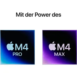 Apple MacBook Pro 14''", silber (silberfarben), 24 GB RAM 512 GB SSD, M4 Pro 12C CPU/16C GPU/16C N.E. 24GB 512GB 70W USB-C DE (Z1FB-MX2E3D/A-07MT39)