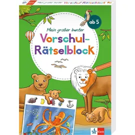 klett lerntraining bei pons langenscheidt gmbh Klett Mein großer bunter Vorschul-Rätselblock