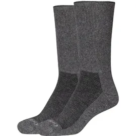 CAMANO Bio-Baumwoll Diabetiker Crew Socken, 0008 - anthracite 35-38