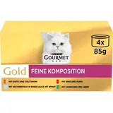 GOURMET Gold Feine Komposition Mixpaket 12x4x85g