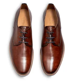 LLOYD DAKIN Schnürschuh modernem Design braun,