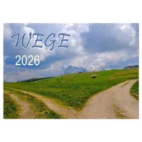Calvendo Wege 2026 (Wandkalender 2026 DIN A3 quer), CALVENDO