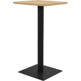 vidaXL Bistrotisch Eichefarben 50x50x107 Cm - Vidaxl