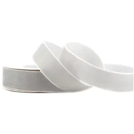 Creativery Geschenkband Samt unifarben Blau/Grau 25 mm x 5 m