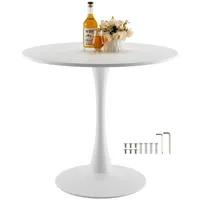 Vevor runder Esstisch Küchentisch Holz (nur Tisch) Esszimmertisch 80cm