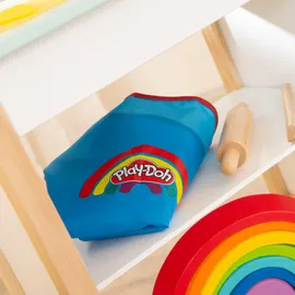 roba Knete Play-Doh Kompaktes Spielset mit FSC-Holzwerkzeugen 6 Knetdosen & Schürze