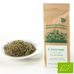 Cistrose – bio – geschnitten - ( C.incanus ) - für kosmetische Hautpflege  (0.05kg)