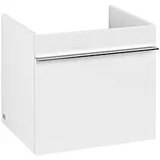 Villeroy & Boch Venticello Waschtischunterschrank 46,6 x 42 cm, Griff Chrom, White Matt