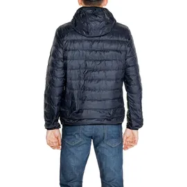 EA7 Gewebte Daunenjacke - Schwarz - XL