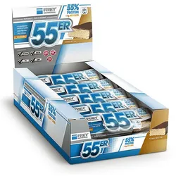 Frey Nutrition - 55er Riegel - Karton 20 x 50g Geschmacksrichtung Lemon-Quark