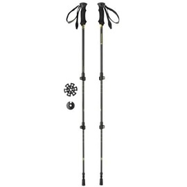 Ferrino Kailash Trekkingstöcke, schwarz, 60-135cm