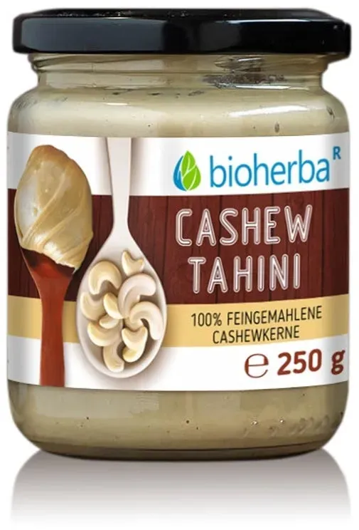 Cashew Tahini 100% Feingemahlene Cashewkerne 250 g