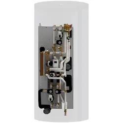Kermi Hydromodul, Heizkreis gemischt 6m, Frischwasserstation Wärmeübertrager Kupfer, Zirkulation W40538