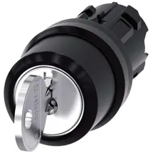 Siemens 3SU1000-4BL11-0AA0 Schlüsselschalter RONIS 22mm rund