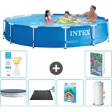 Frame Pool Rund - 366x76 Cm - 7-teilig  S118
