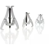 XPOtool Klauenabzieher 75 Mm/100 Mm/150 Mm, 3X Profi Abzieher Lagerabzieher Satz, Silber