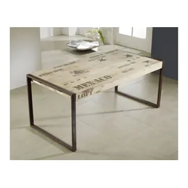 Massivmoebel24 Mango 160 x 90 x 76 cm beige