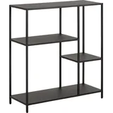 Actona Bücherregal New York 80 x 30 x 86 cm Schwarz