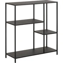 Actona Bücherregal New York 80 x 30 x 86 cm Schwarz