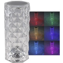 ChiliTec Led Tischleuchte Akku Tischlampe 21cm mit Touchschalter