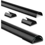 Hama halbrund, 110 x 3,3 x 1,8 cm schwarz