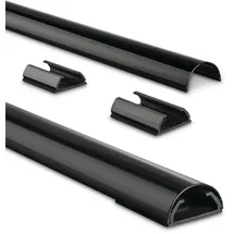 Hama halbrund, 110 x 3,3 x 1,8 cm schwarz