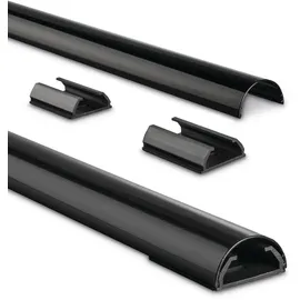 Hama halbrund, 110 x 3,3 x 1,8 cm schwarz