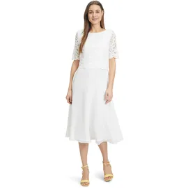 Vera Mont Cocktailkleid Spitze Rohweiß 46