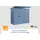 EcoStar Gerätehaus Trend-P Typ 1 x 2,48 x 1,53 x 2,27 m taubenblau