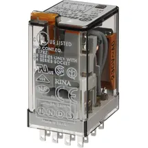 Finder 55.34.8.048.0040 Steckrelais 48 V/AC 7A 4 Wechsler 1St.