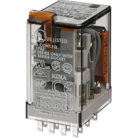 Finder 55.34.8.048.0040 Steckrelais 48 V/AC 7A 4 Wechsler 1St.