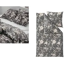 Södahl Bettwäsche, Grau, Textil, 135x200 cm, Schlaftextilien, Bettwäsche, Bettwäsche