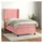 vidaXL Boxspringbett 100 x 200 cm Rosa