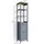 Vicco Bianco Hochschrank 40 x 160 cm Grau Holz