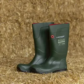 Dunlop Sicherheitsgummistiefel Purofort TerraPRO S5 SRC grün Gr. 36