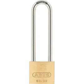 ABUS Vorhängeschloss, ABUS Vorhängeschloss Messing 60/30HB65 extra langer Bügel