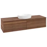Villeroy & Boch Waschtischunterschrank 2 Auszüge 160 x 36 x 50 cm Warm Walnut