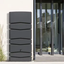 Prosperplast Aqua Tower Regenwasserbehälter 650 l anthrazit