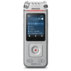 PHILIPS Diktiergerät Digital Voice Tracer silber DVT4115 8GB