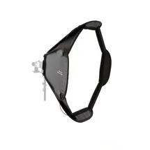 Manfrotto LL LS2720P Ezybox II Octa (Medium) 80 cm schwarz