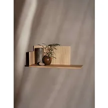 Ferm Living Stagger Wandregal 40 x 15,5 cm Eiche