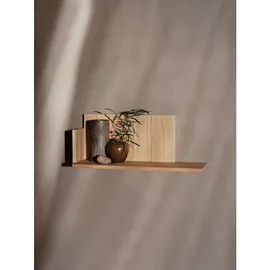 Ferm Living Stagger Wandregal 40 x 15,5 cm Eiche