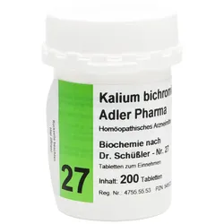 Biochemie Adler 27 Kalium bichrom D 12 T 200 St