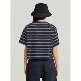 G-Star A Line Stripe Boxy T-Shirt - Mehrfarbig - Damen, - L,