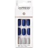 Kiss imPRESS Press-On Nails Daydream blau 0 ml