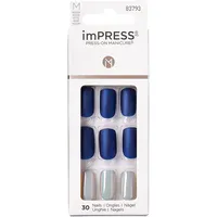 Kiss imPRESS Press-On Nails Daydream blau 0 ml