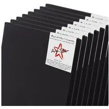art star Art-Star Keilrahmen 8 St. 80x100 cm Schwarz